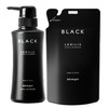 Lexiris Black Fragrance Scalp Shampoo (300 ml) & Refill Set