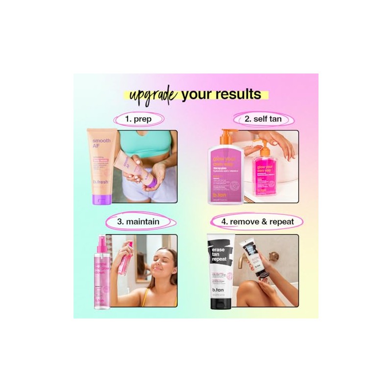 b.tan glow your own way bundle