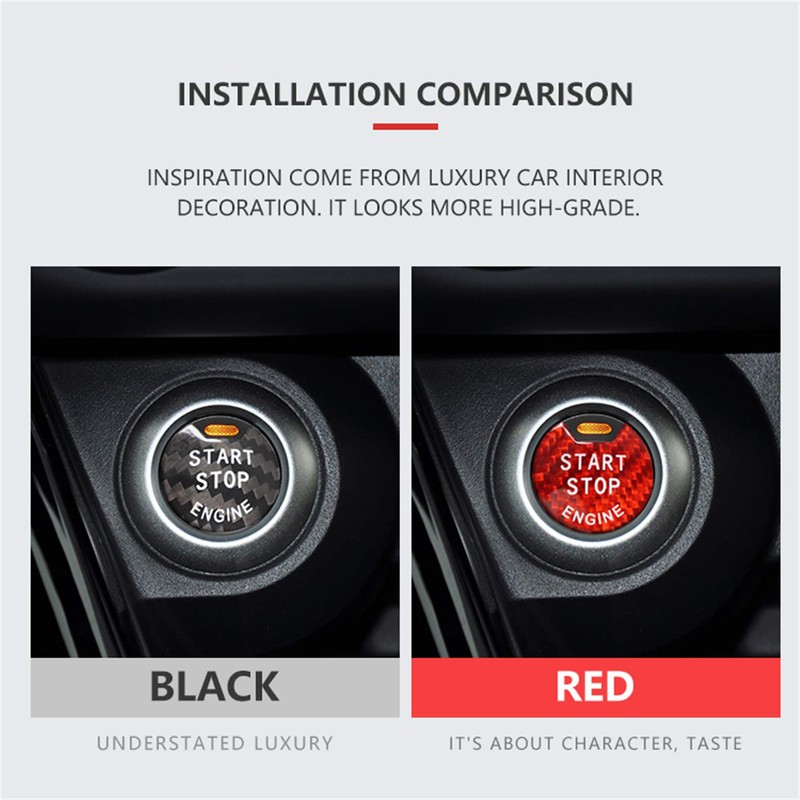 M.JVisun Black Ignition Starter Switch Sticker For Nissan Altima Lannia