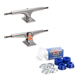 Independent Skateboard Trucks and Bushings Kit 215 Stage 11 Std + Cylinder Medium Hard 92a