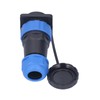 IP68 Waterproof Power Connector Male Female Square 4 Hole Aviation