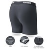 POUDEW Men's Breathable Viscose Moisture Wicking No Roll Waistband Tagless