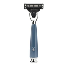 Muhle RYTMO Razor (Mach3)/Petrol Blue Resin