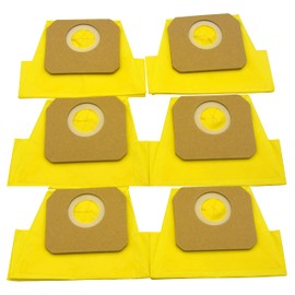 Paquete de 6 bolsas de filtro de coche compatibles con bolsas de aspiradora de coche Odyssey 2940380 y 84909-TK8-A01 con repuesto de aspiradora de coche integrada para bolsas Honda