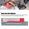 Multifunctional Saw Adjuster Table Saw Slot Regulator Woodworking Length Compensation