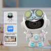 Security Camera Wireless WiFi Spaceman Robot Shape 1080p HD Night