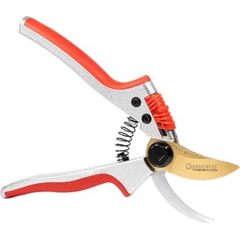 Gardeness Titanium Bypass Pruning Shears- SK5 Steel Garden Clippers For Gardening, Florist cutters-Floral Secateurs with Soft Comfort Grip Handles for Trimming Flowers, Branches, Shrubs and Plants