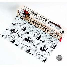 Panda Pattern Aluminum Foil, 7.9 x 6.6 ft (20 x 2 m)