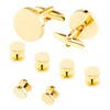Dannyshi Cufflinks for Men and Tuxedo Shirt Studs Set with