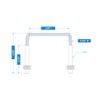National Hardware N244-996 2192BC Lumber Size Square U Bolt in