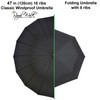 Royal Walk Large Umbrella for 2 Persons - 54 Inch