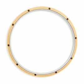 Gibraltar Dunnett 14” Wood/Metal Batter Drum Hoop 8-Lug -  SC-1408MW