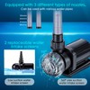 AQQA Controllable Aquarium Water Pump,85W 3200GPH Circulation Make Wave/Feed Mode/20
