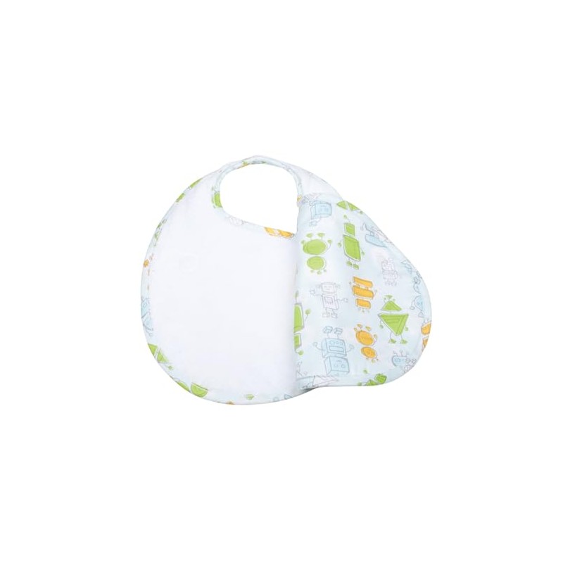 Bebe Au Lait Reversible Bib [Robot BLROB] Bib