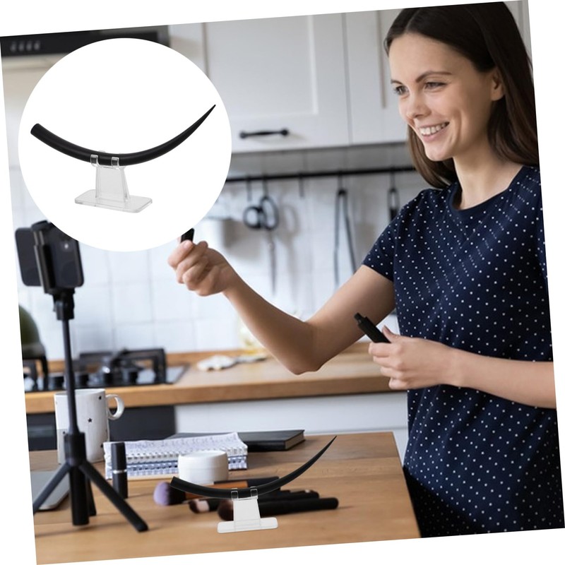 Mikinona False Lashes Display Model 2pcs Large Curl Eyelash Teaching