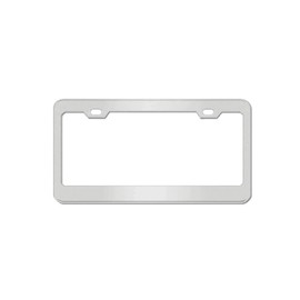 Blank Plain Custom Made Tag Holder License Plate Frame