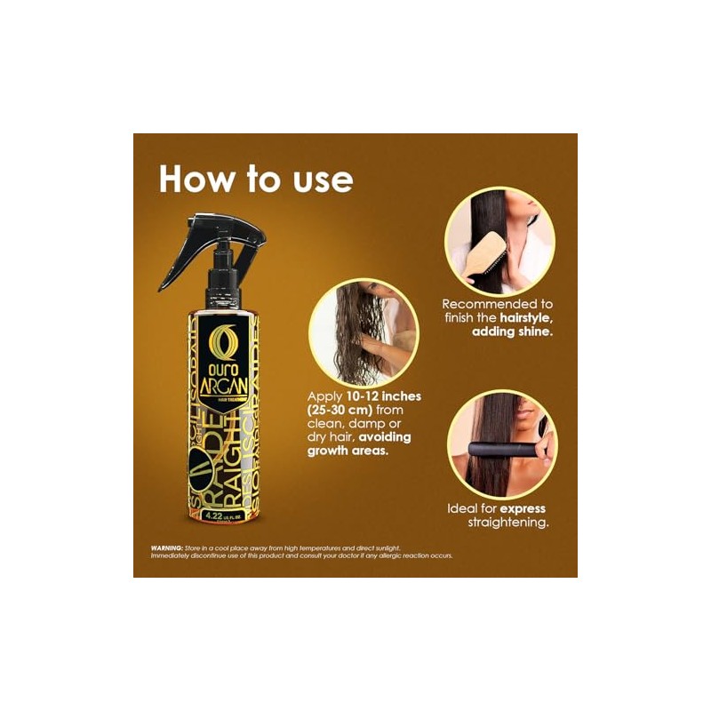 Ouro Argan Oil Hair Silk Treatment 125ml