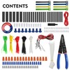 WORKPRO 582-piece Crimp Terminals, Wire Connectors, Heat Shrink Tube, Electrical
