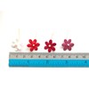 TH Set of 50 Tiny Flower Mixed Tone Red White