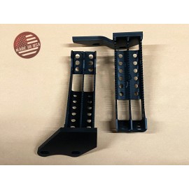 StreetRays [SR] Yamaha Banshee 87-06 Extended Wider Foot Pegs Footpegs Set with kick-up