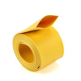 Chanzon 3:1 Ratio 2" (50mm) Heat Shrink Tubing - Marine Grade Waterproof Adhesive Lined - 4Ft Roll (1.22M Total Length) Yellow Polyolefin Sleeving Wrap Shrinking 3 to 1 Ratio 1pcs