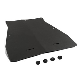 CNNELL Hood Insulation Pad Compatible with 2006-2012 Ford Ranger 1/2" with Clips Black