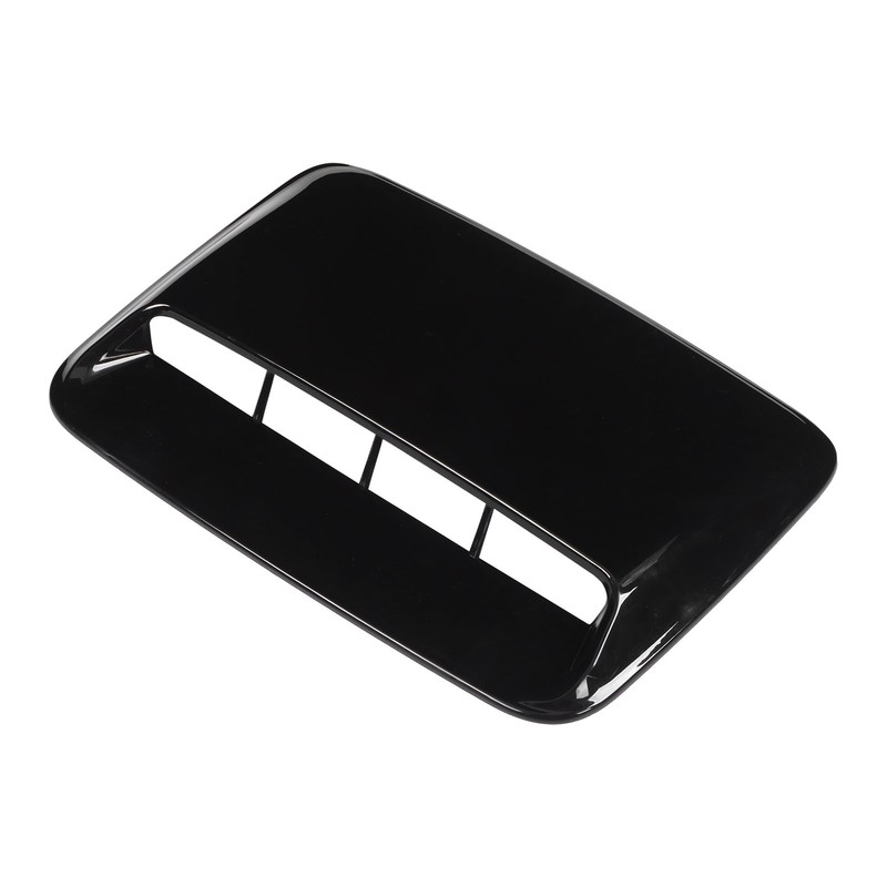 Hood Scoop Cover Universal for Automobile Modification Replacement RefurbishmentGlossy Black