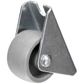 Dörner + Helmer 791120 Fixed Castor with Kunststoffrad Diameter 25 mm – Galvanised Steel Sheet Grey