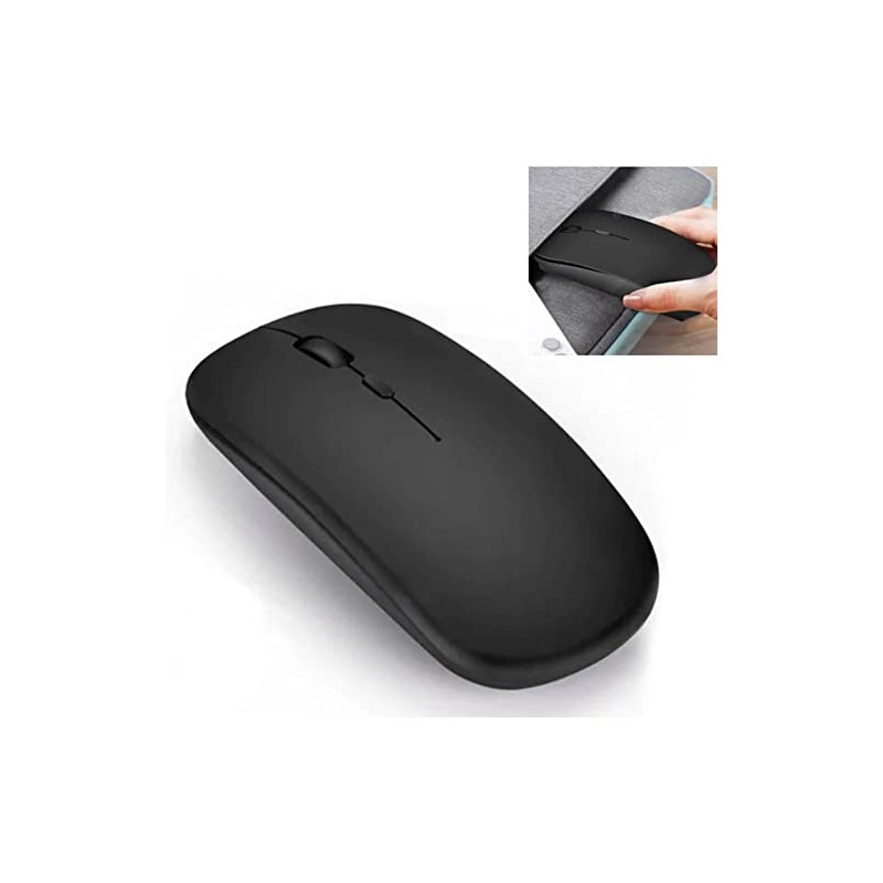 Ratón Inalámbrico, Ratón de Oficina Ergonómico y Cómodo para el