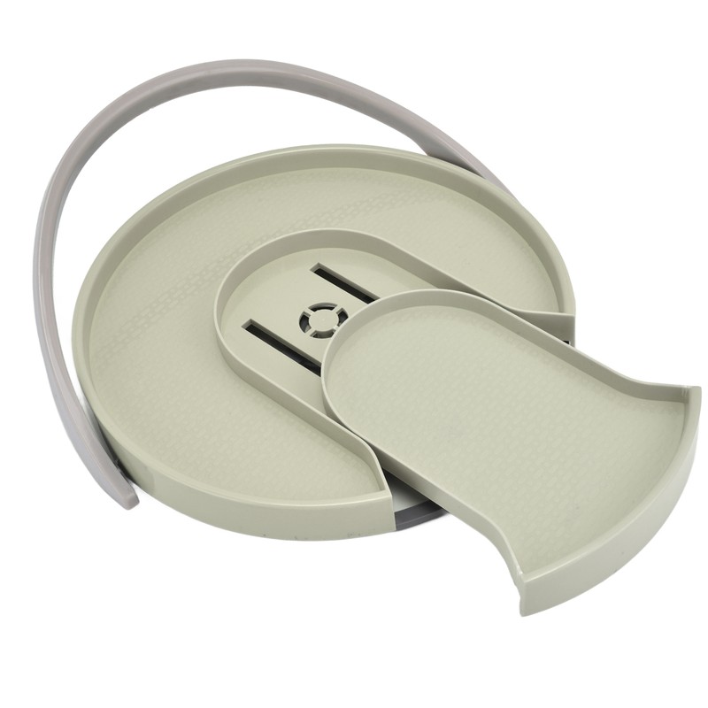Kitchen Storage Turntable Non Skid Kitchen Spice Beverage Pull Out