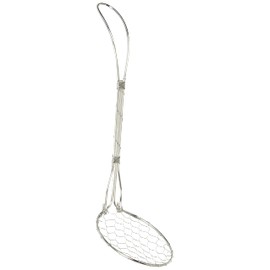 MT Trimatsu Boiled Tofu Spoon, Stainless Steel, Large, Round Net