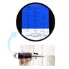 5-in-1 Automotive Battery Antifreeze Refractometer ATC for Specific Gravity, Ethylene