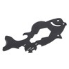 Multitool Card 15 in 1 Multifunctional Fish Shape Credit Card