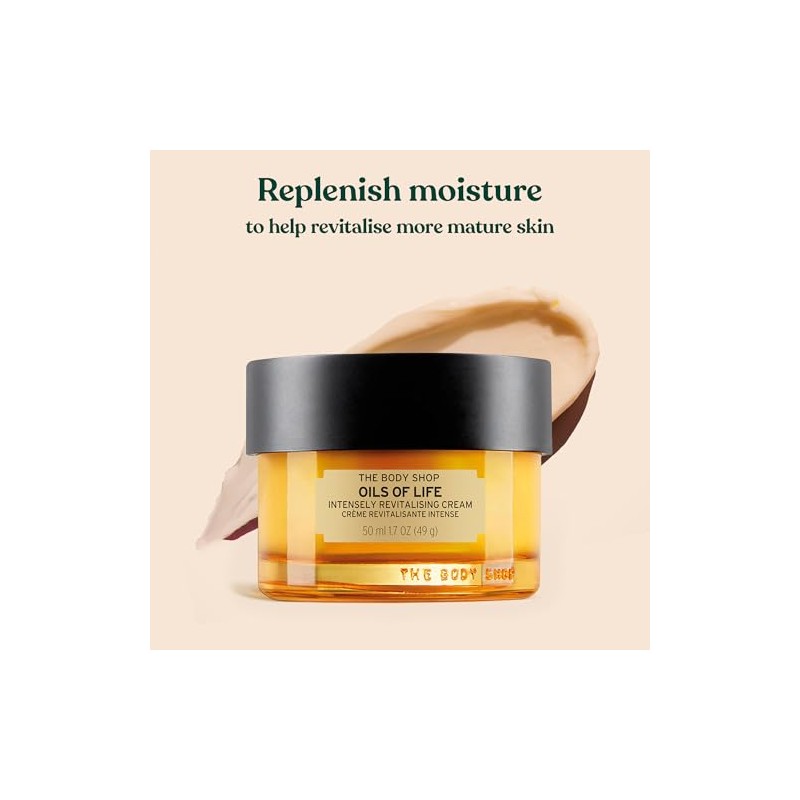 The Body Shop Oils Of Life Intensely Revitalizing Cream, 1.69