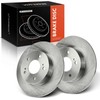 A-Premium 10.94 inch (278mm) Rear Solid Disc Brake Rotors Compatible
