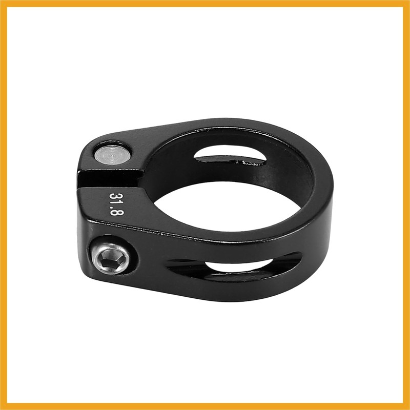 Partuto 31.8mm Aluminium Alloy Bicycle Seat Post Clamp Seat Post