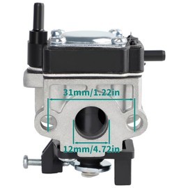 SIMPERAC 308480001 Carburetor for Toro Trimmer 51978 51958 Black Max BM25TEC 51948 51945 51944 51946 51975 51947 51952 51954 51955 51956 51998 Weed Eater Parts 51984 51987 BM254BV SC254BV Blower