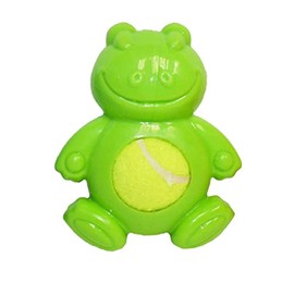 Multipet Tennis Tummy 4" Dog Toy (Assorted Color, 1 Pack)