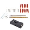 2‑Hole Drilling Guide Locator 15 Degree Positioner Tools Kit for