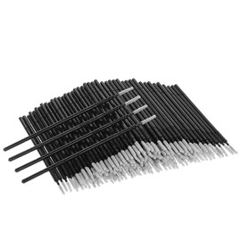 200 PCS Micro Brushes, Precision Microswabs for Eyelash Extensions, Lash Mascara Applicators, Micro Applicator Brush for Makeup and Personal Care for Eye, Dental, Lashes, Brows, Personal Care, Black