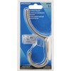 Hardware Essentials 853424 Satin Nickel Ornamental Coat and Hat Hooks