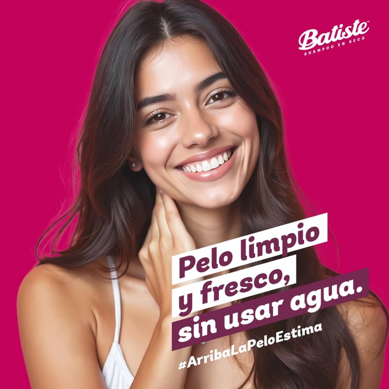 Batiste Shampoo en Seco Blush 200 ml. Refresca el Pelo
