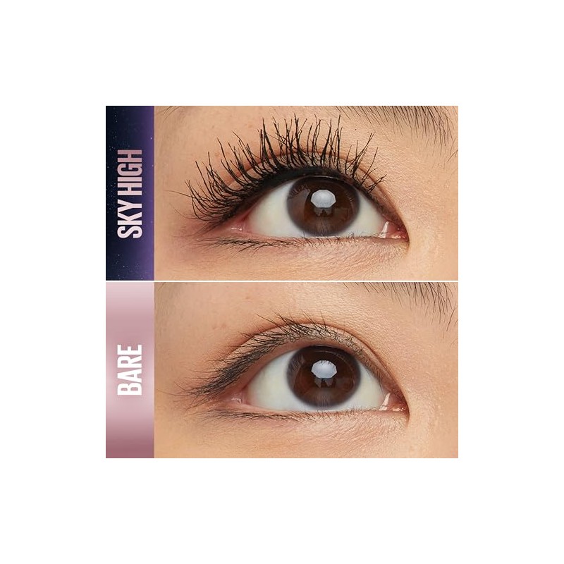 Maybelline Sky High Washable Mascara Makeup, Volumizing Mascara, Buildable, Lengthening