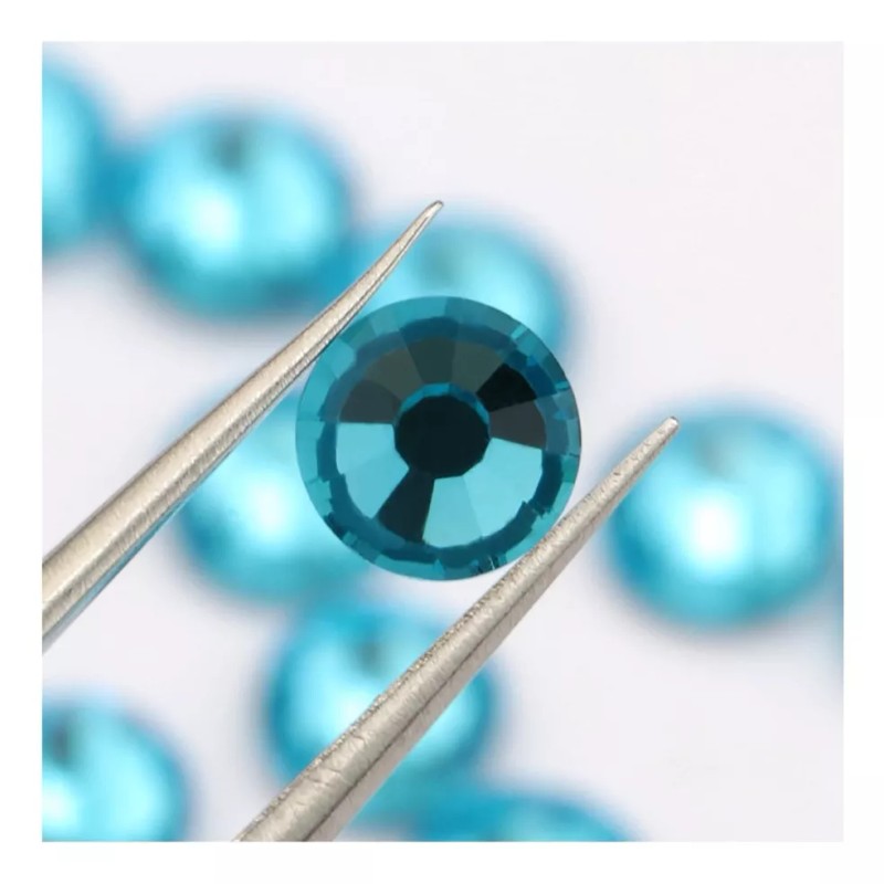 A4f Solutions 1440 Pedreria Cristal Para Uñas Decoración Color Azul