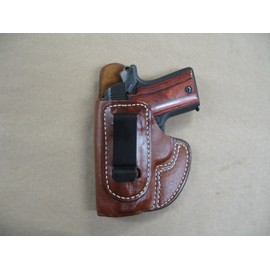 Azula IWB Molded Leather Concealed Carry Holster for Kimber Micro 9 9mm TAN Left Hand