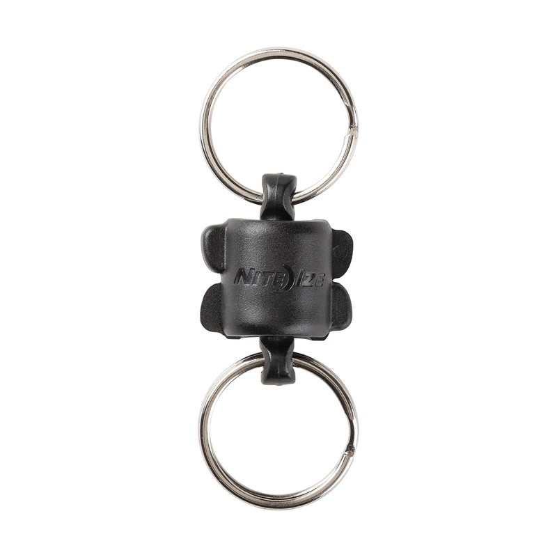 Nite-ize Keyring 360 Magnetic Quick Connector, Magnetic Locking Split Rings