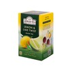 Ahmad Tea Lemon & Lime Twist Black Tea, 20-Count Boxes
