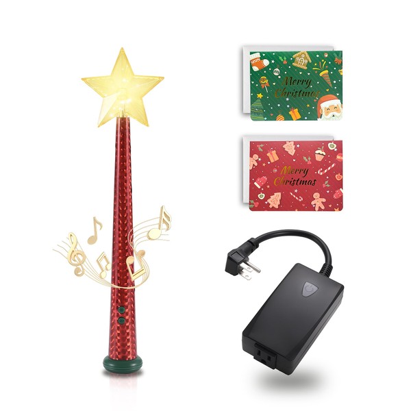 Christmas Glow Sticks Magic Wand Wireless Remote Control Outlet with