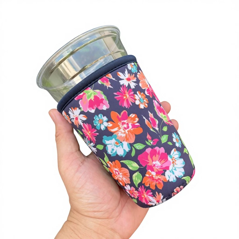 Black Portable Ice Coffee Cup Holder for Coffee Holder Neoprene