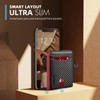 RUNBOX Slim Wallet for Men 15 Slots Ultra Large Capacity